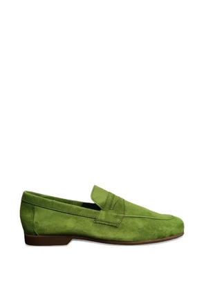 ANTICA CUOIERIA penny-slot loafers - Green