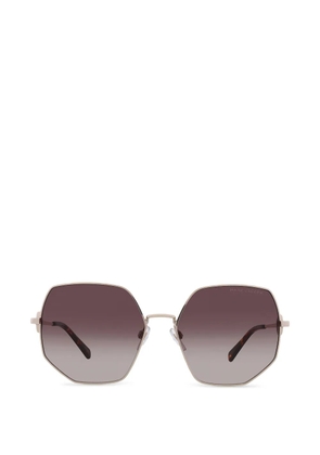 Marc Jacobs geometric-frame sunglasses - Gold