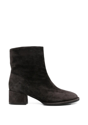 LINDA BAUMANN block-heel ankle boots - Brown