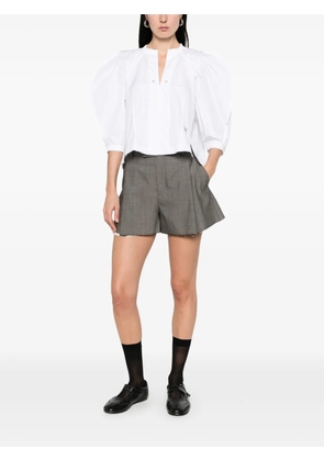 Nackiyé Odalique puff-sleeve blouse - White