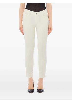 LIU JO high-waisted corduroy denim - Neutrals