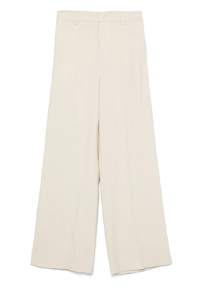 PT Torino twill palazzo pants - Neutrals