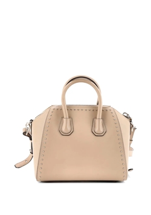 Givenchy Pre-Owned Antigona Bag Studded Leather Mini satchel - Neutrals