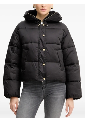 PINKO buttoned hooded jacket - Brown