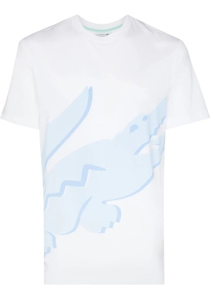 Lacoste logo-print short-sleeved T-shirt - White