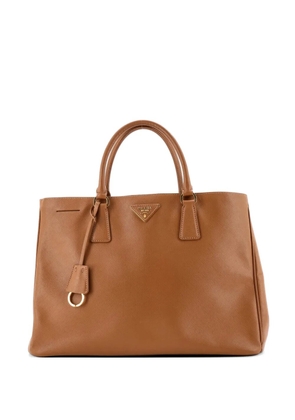 Prada Pre-Owned Lux Open Saffiano Leather Large tote bag - Brown