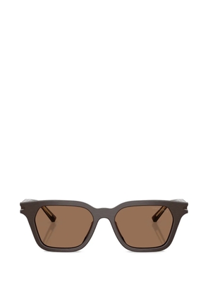 Giorgio Armani browline sunglasses - Brown