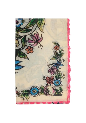 Faliero Sarti floral-print scarf - Neutrals