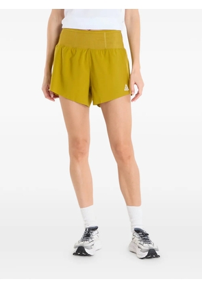Nike logo-detail running shorts - Green