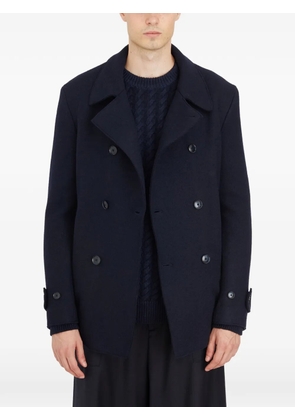 Barena double-breasted wool coat - Blue