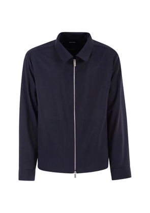 BOSS long-sleeve zip jacket - Blue