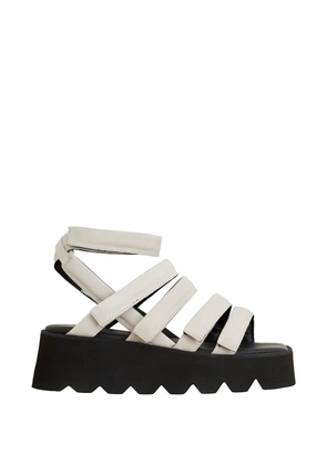 PURO strappy platform sandals - Grey