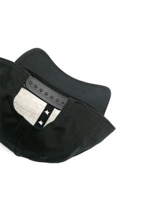 Golden Goose logo-embroidered cap - Black
