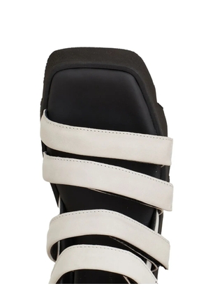 PURO strappy platform sandals - Grey