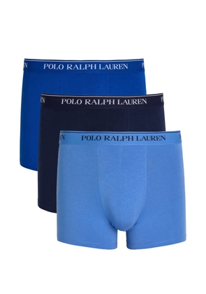 Polo Ralph Lauren logo-waistband boxers (pack of three) - Blue