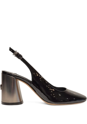 Casadei 80mm block-heel slingback pumps - Black