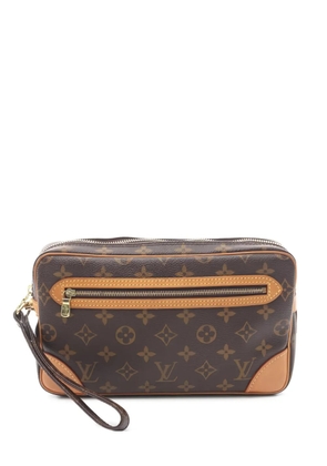 Louis Vuitton Pre-Owned 2003 Marly Dragonne clutch bag - Brown