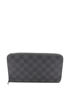Louis Vuitton Pre-Owned 2010 damier-pattern wallet - Black