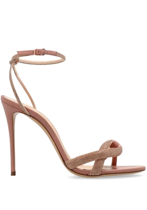 Casadei 100mm Taylor sandals - Neutrals