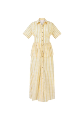 Rosie Assoulin Boogie Woogie Bugle dress - Yellow