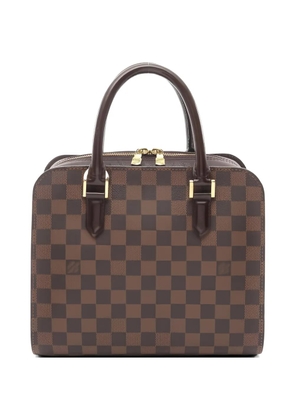 Louis Vuitton Pre-Owned 2003 Triana check-pattern tote bag - Brown