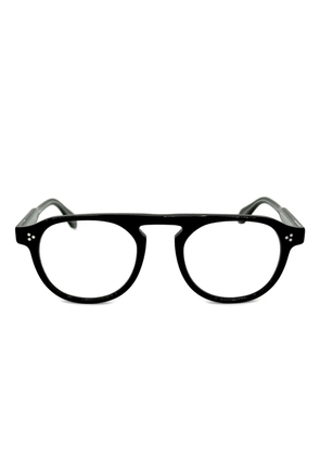 Garrett Leight Harding II round-frame glasses - Black
