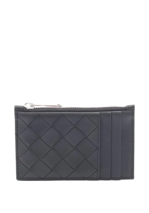 Bottega Veneta Pre-Owned 2020s signature Intrecciato design leather wallet - Black