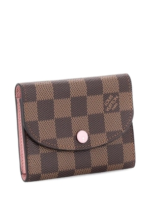Louis Vuitton Pre-Owned Rosalie Coin Purse Damier pouch - Brown