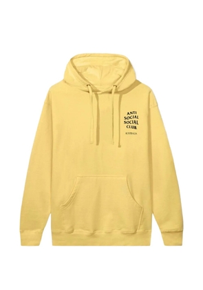 Anti Social Social Club Australia hoodie - Yellow