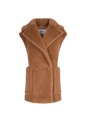 Max Mara buttoned sleeveless gilet - Neutrals