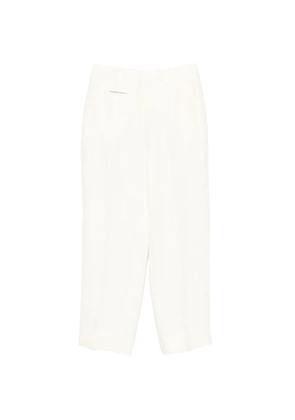 Peserico press-crease trousers - White