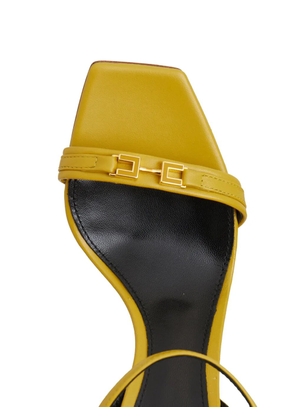 Elisabetta Franchi buckle-strap sandals - Yellow