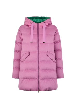 Herno hooded padded jacket - Pink