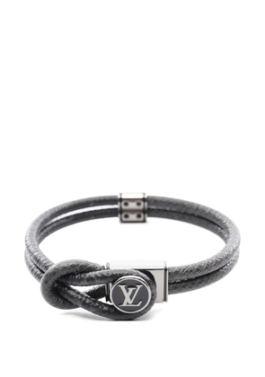 Louis Vuitton Pre-Owned 2023 Loop It logo-detail bracelet - Silver