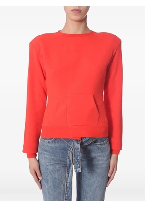 UNRAVEL PROJECT pocket crew neck sweatshirt - Red