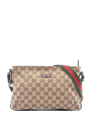 Gucci Pre-Owned 2000s GG canvas shoulder bag - Neutrals
