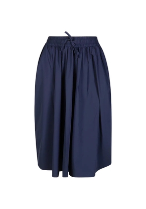 Save The Duck elasticated-waist midi skirt - Blue