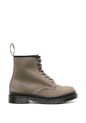 Dr Martens 1460 Milled suede combat boots - Grey