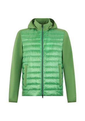 Herno hooded quilted jacket - Green