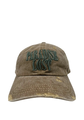 Alchemist paradise lost embroidered hat - Brown