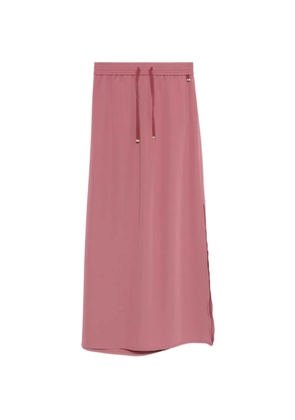 Herno drawstring maxi skirt - Pink
