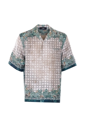 AMIRI bandana-print shirt - Neutrals