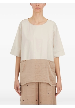 Collection Privée? oversized T-shirt - Neutrals
