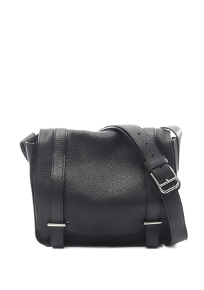 Hermès Pre-Owned 2014 27 Clemence leather cross body bag - Black