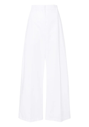 Sportmax Gebe wide-leg trousers - White