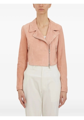 SWD BY S.W.O.R.D. suede jacket - Pink