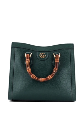 Gucci Pre-Owned Diana NM Bamboo Handle Leather Small tote bag - Green