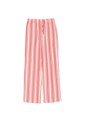 Stine Goya striped button trousers - Red