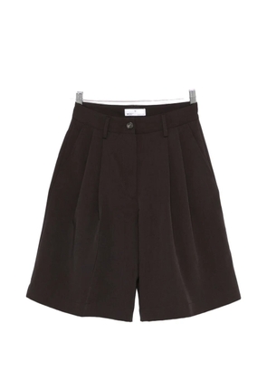 WOC Zaria pleated shorts - Brown