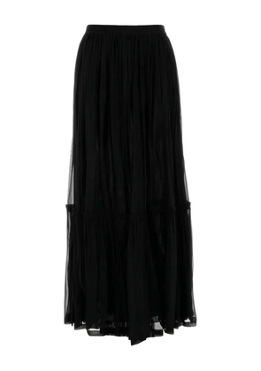 Saint Laurent silk skirt - Black